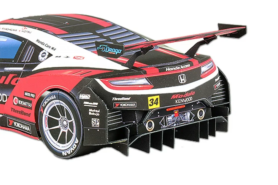 WRC 2019 NSX-GT3 1:24 Paper Mo - Art Craft Cardboard ulasan dan harga