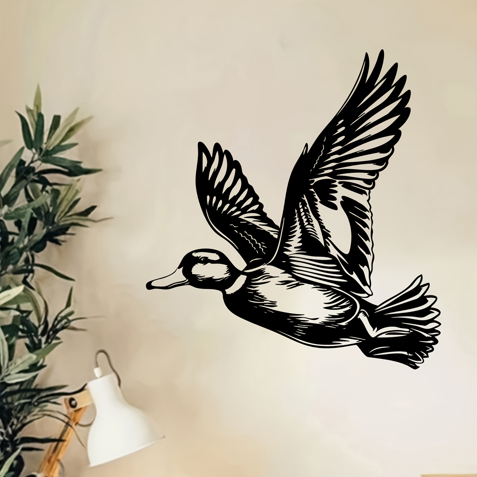 CIFBUY Flying Duck Metal Wall  - Art Craft Bar ulasan dan harga