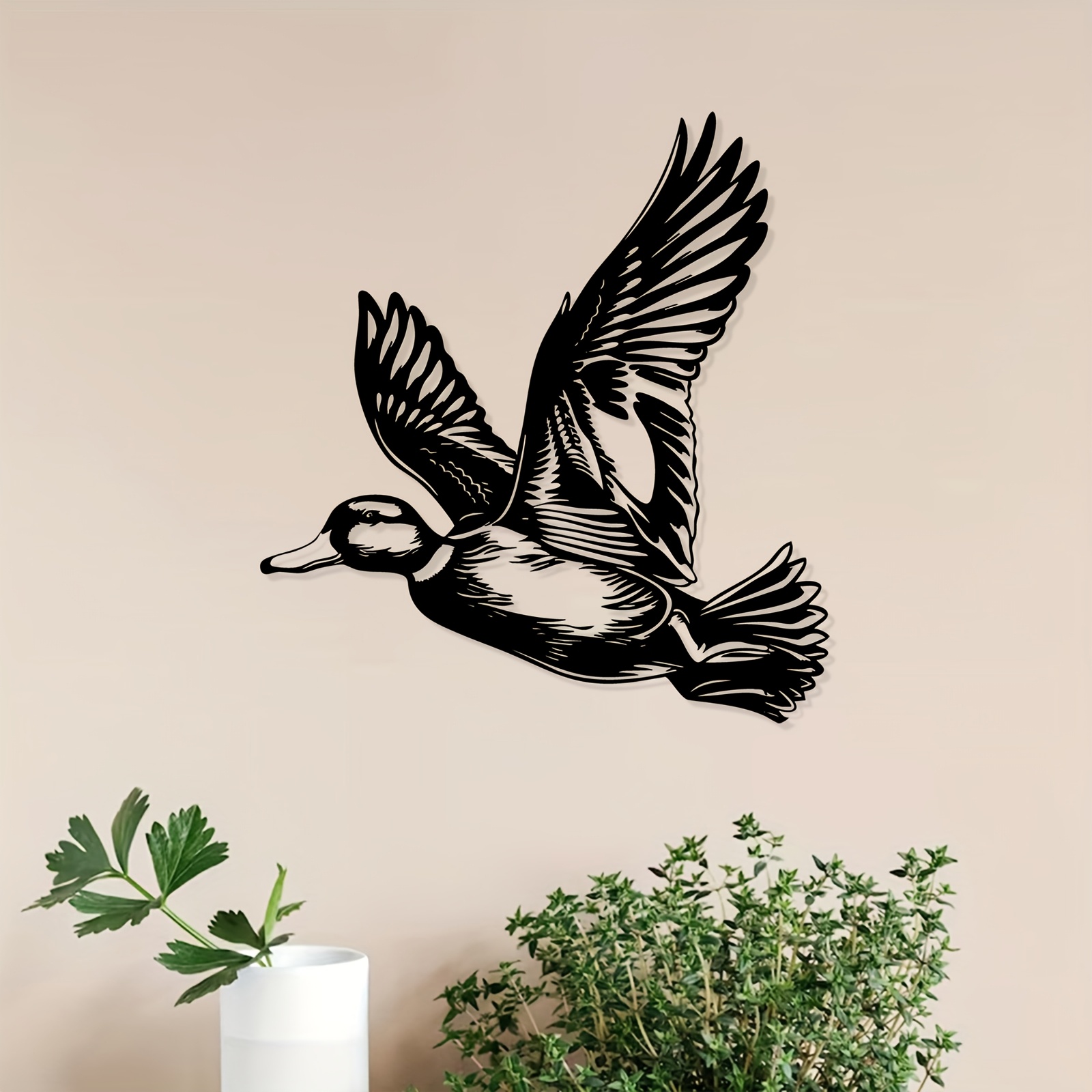 CIFBUY Flying Duck Metal Wall  - Art Craft Bar ulasan dan harga