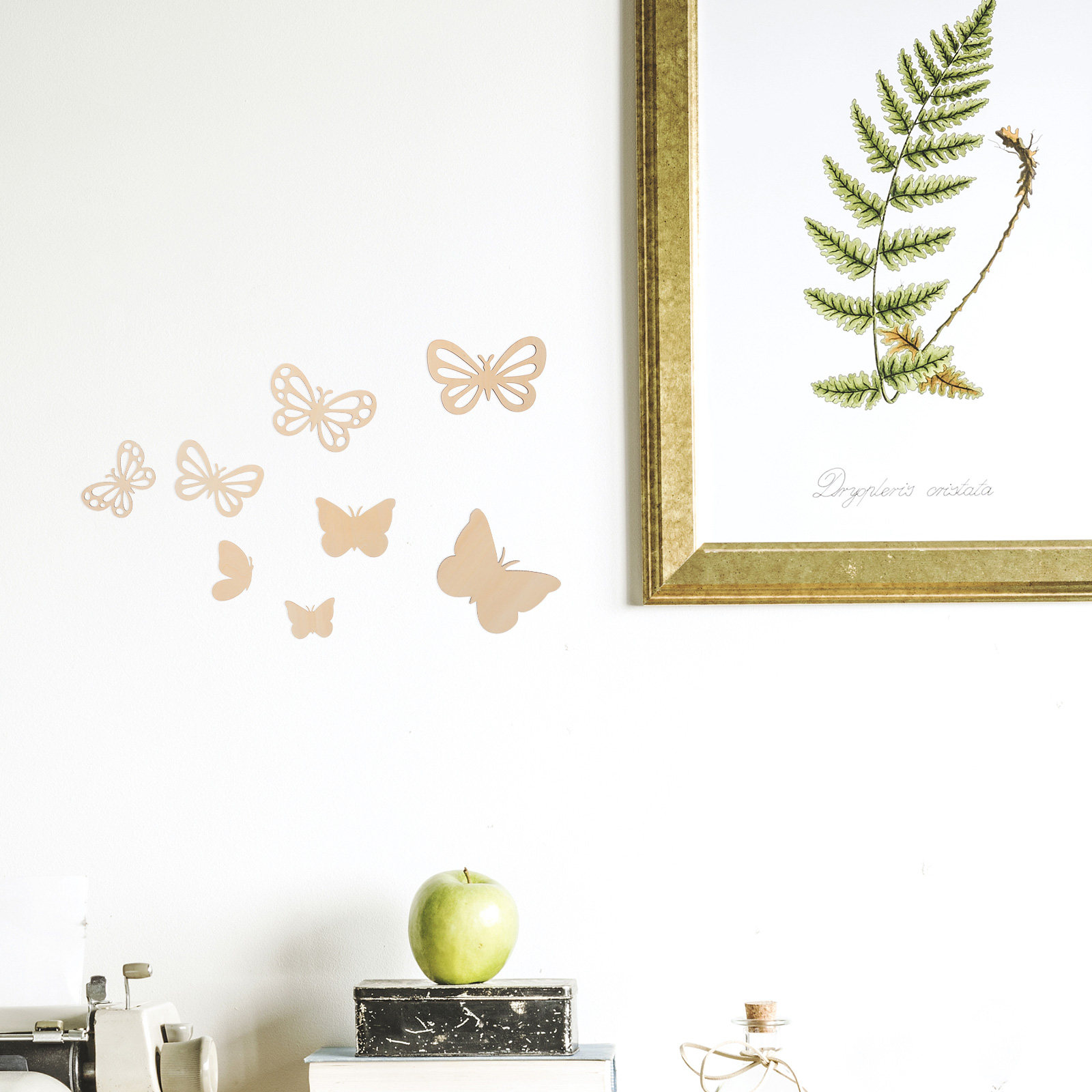 16Pcs Butterfly Wall Art Unfin - Art And Craft For Nursery ulasan dan harga