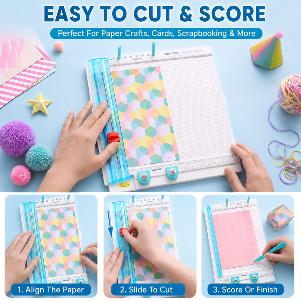 7-in-1 Paper Trimmer & Scoring - Art Craft With Paper ulasan dan harga