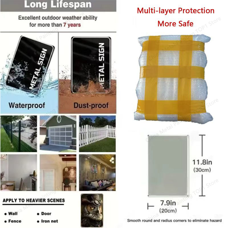2D Metal Wall Art Sign, Modern - Art Craft Bar ulasan dan harga