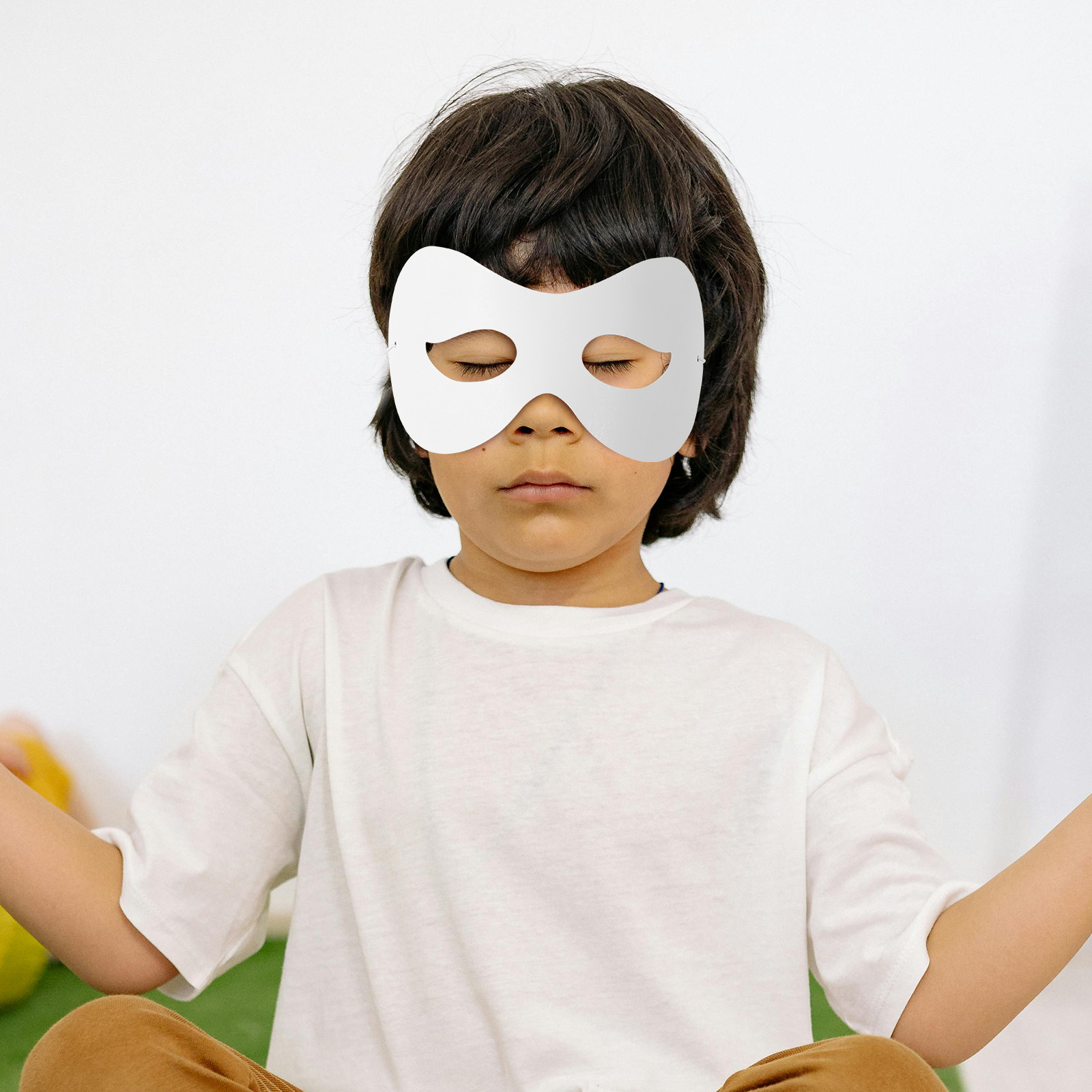 40Pcs Childrens Graffiti Masks - Art Craft With Paper ulasan dan harga