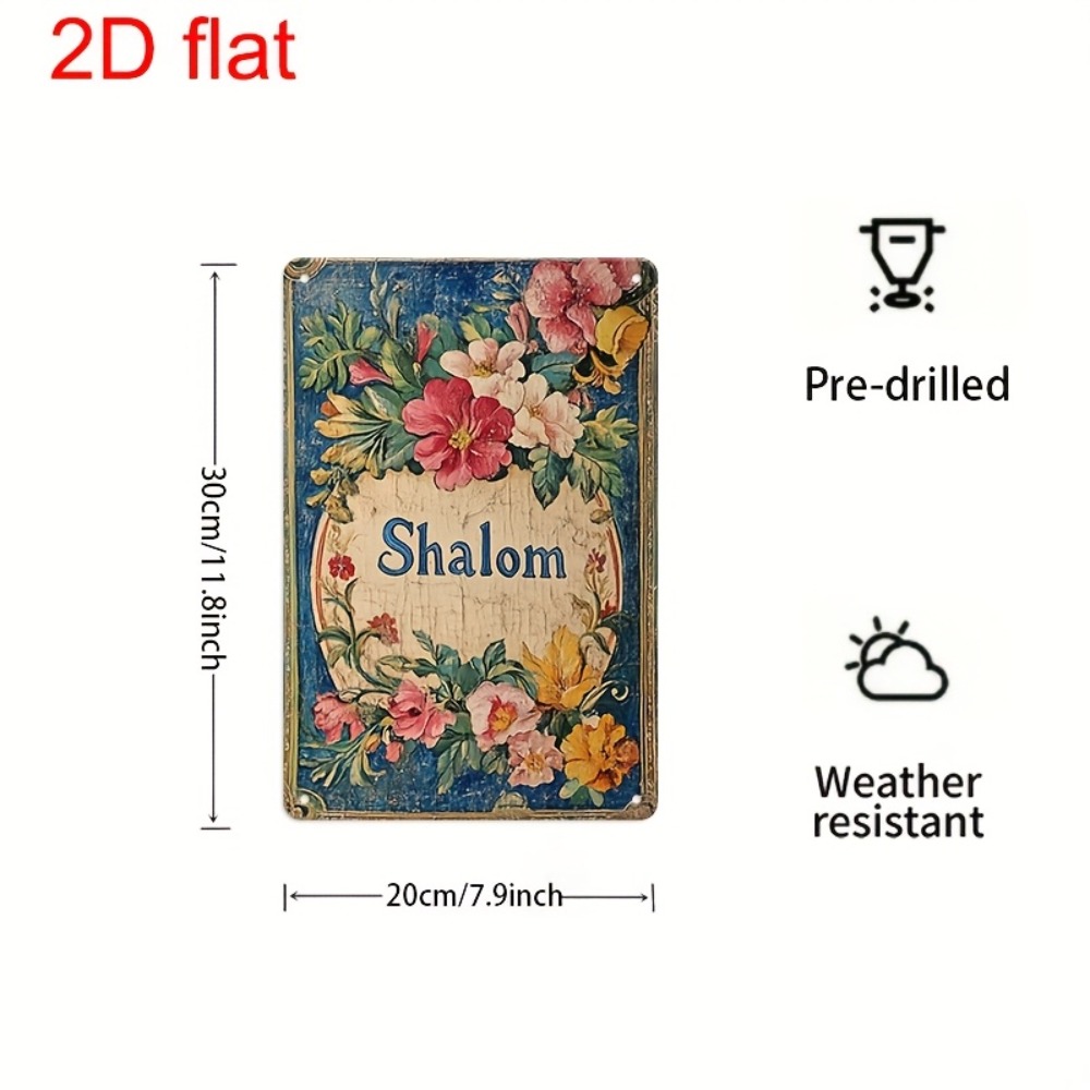 CIFBUY Vintage Floral Shalom A - Art & Craft Paper For Kids ulasan dan harga