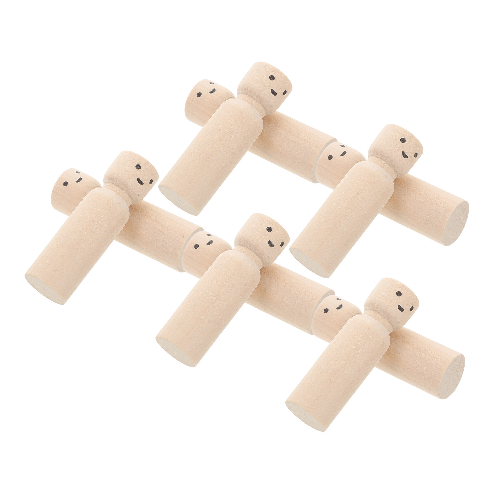 10Pcs Eco Friendly Natural Woo - Art And Craft For Nursery ulasan dan harga