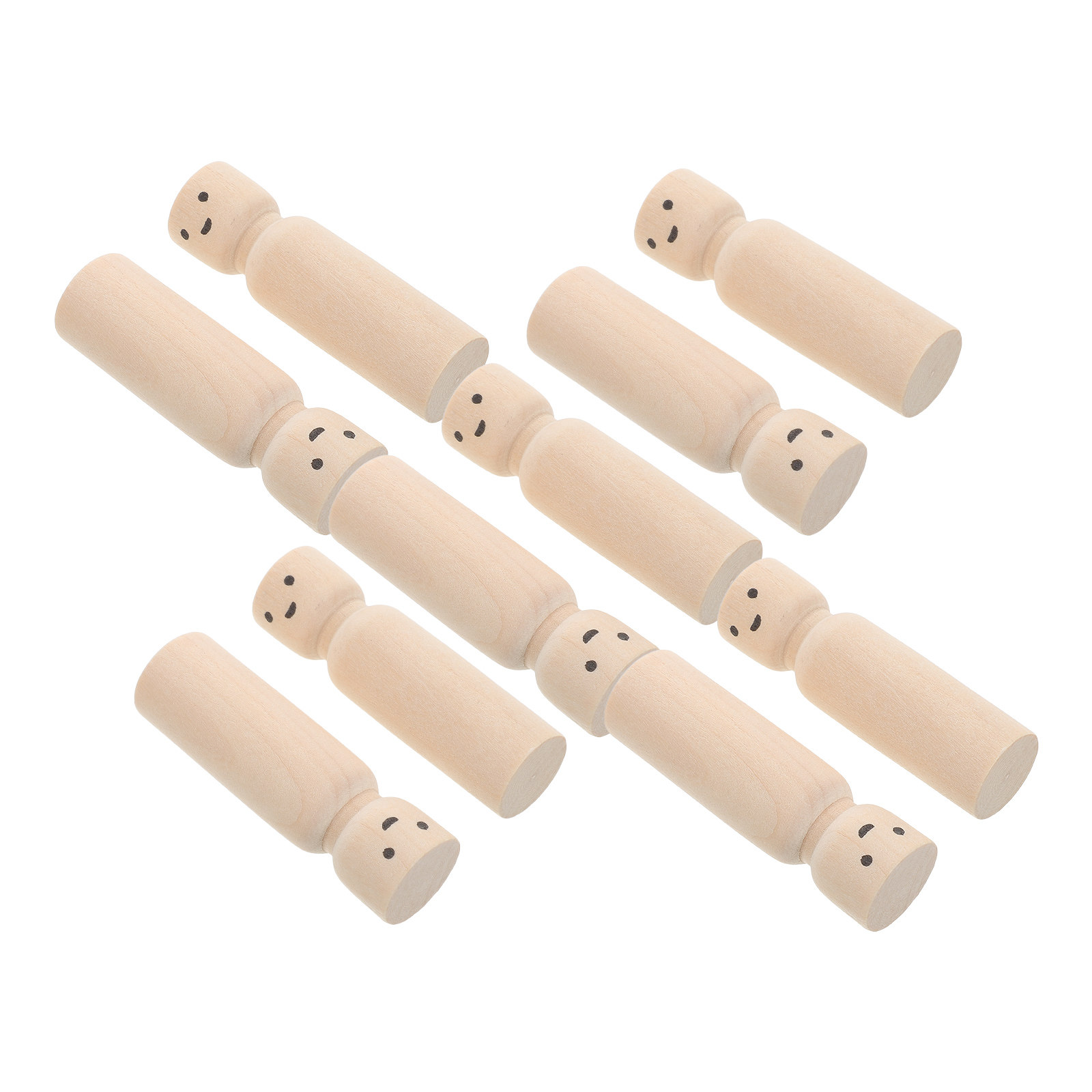 10Pcs Eco Friendly Natural Woo - Art And Craft For Nursery ulasan dan harga