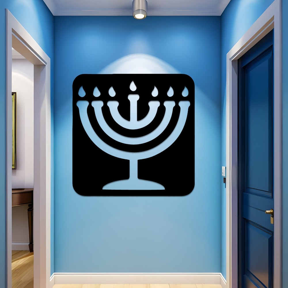 CIFBUY Vintage Menorah Metal W - Art & Craft Paper For Kids ulasan dan harga