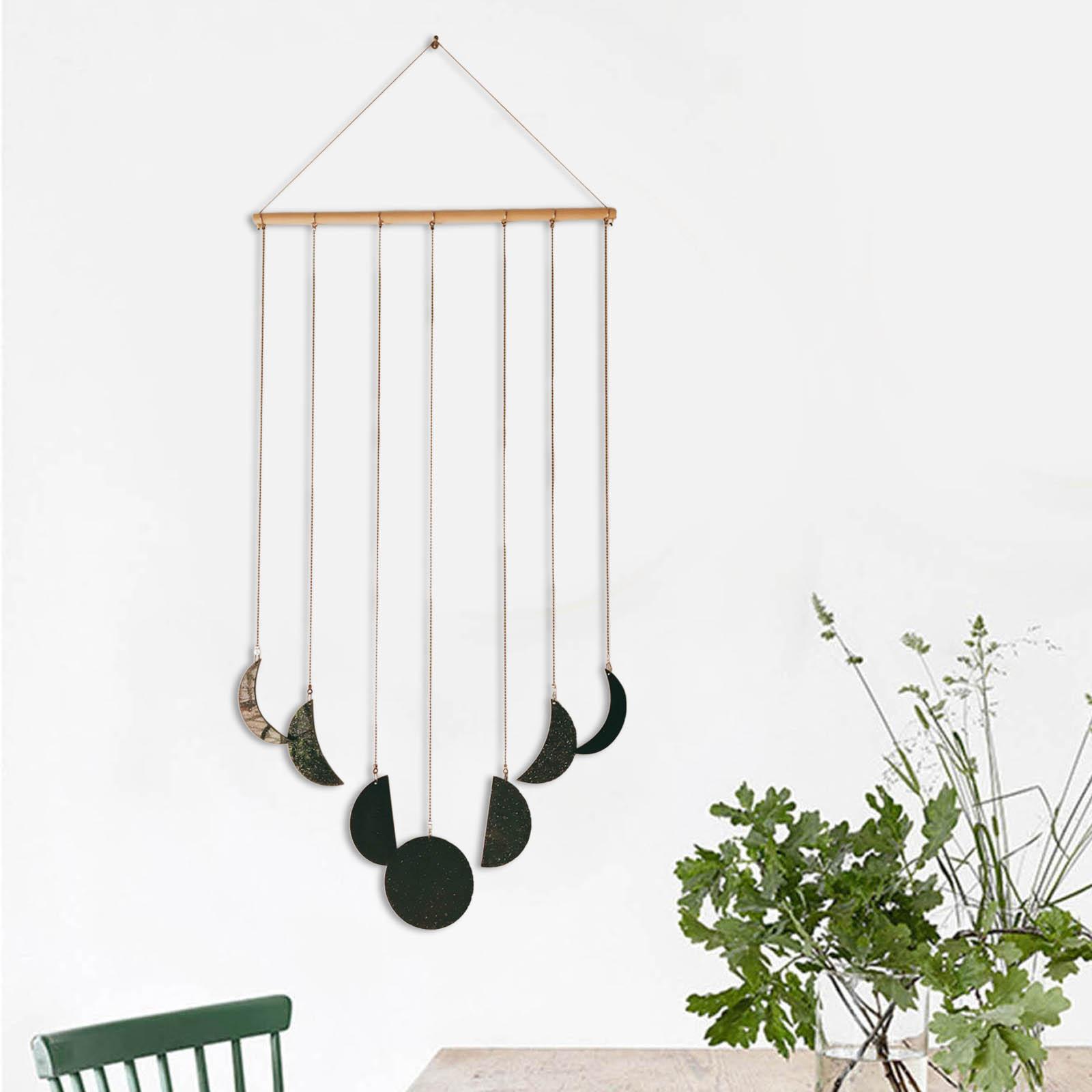 Moon Phase Wall Hanging Decor  - Art And Craft For Nursery ulasan dan harga