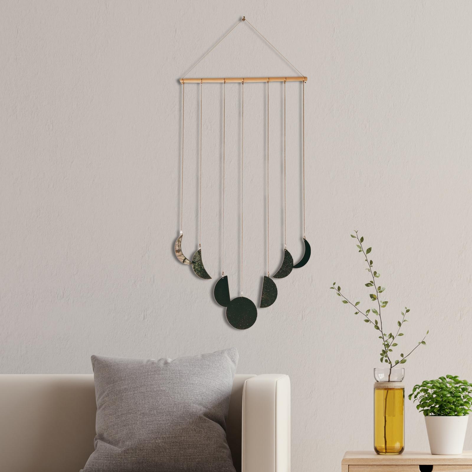 Moon Phase Wall Hanging Decor  - Art And Craft For Nursery ulasan dan harga
