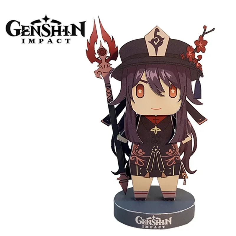 Genshin Impact Hu Tao Figure M - Art Craft Cardboard ulasan dan harga