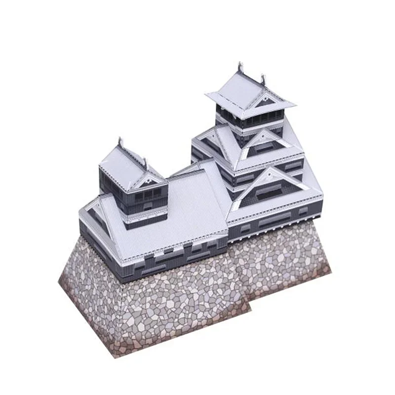Japan Kumamoto Castle Folding  - Art Craft Cardboard ulasan dan harga