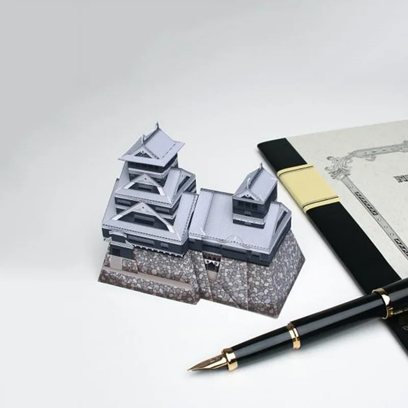 Japan Kumamoto Castle Folding  - Art Craft Cardboard ulasan dan harga